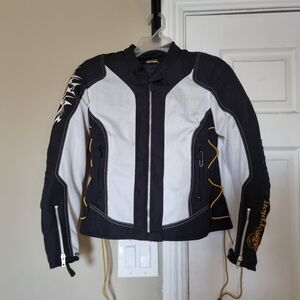 Scorpion Exo Skeleton Protection Motorcycle Bike Womens Jacket Size M